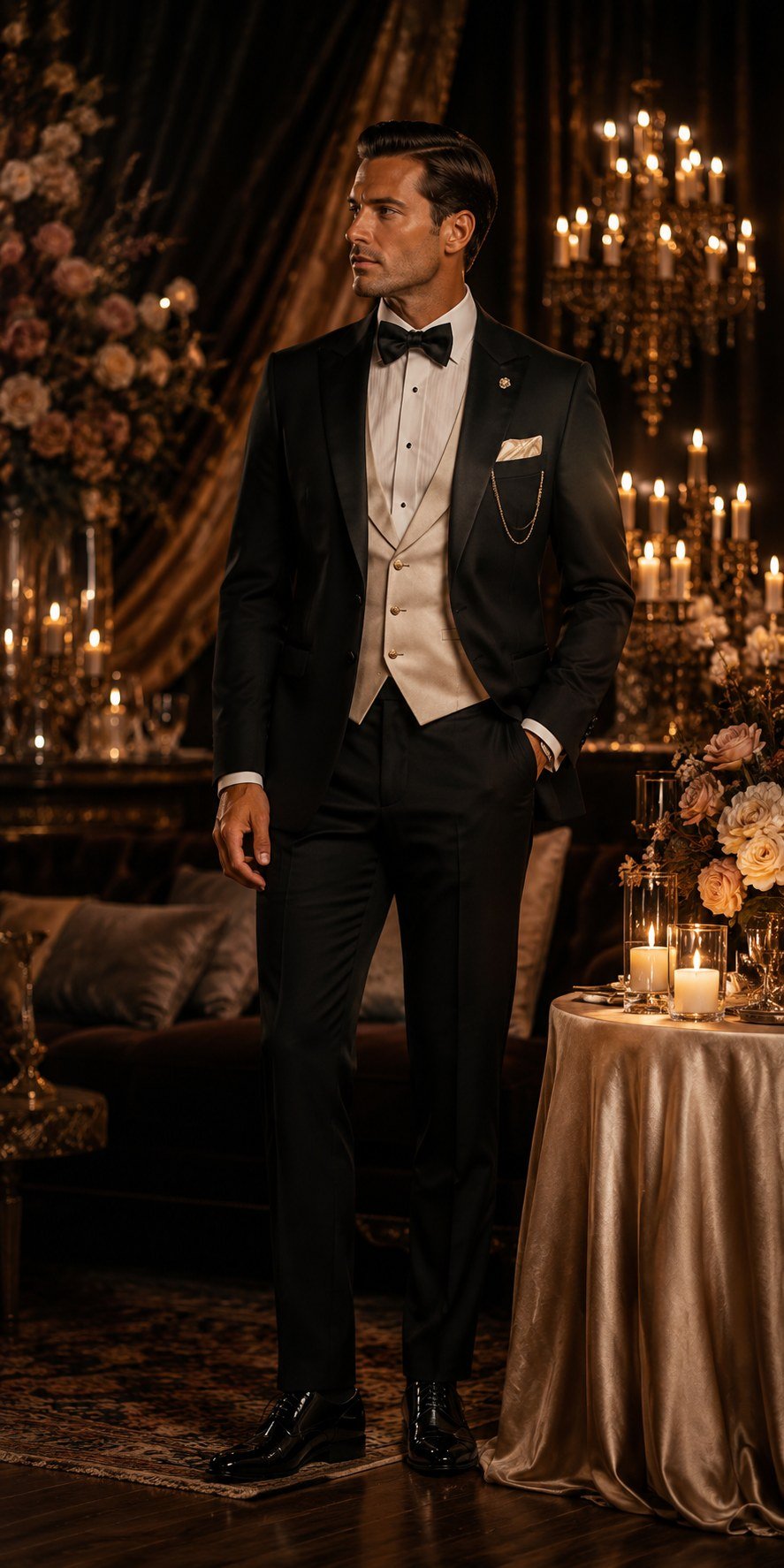 Ivory dinner jacket